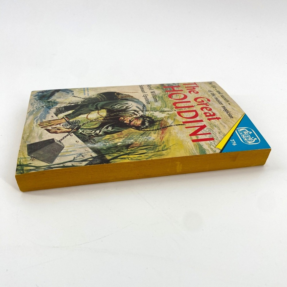 The Great Houdini by Beryl Williams Samuel Epstein TAB Teen Age 1951 Paperback - Picture 2 of 8